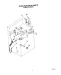 Diagram for 05 - Oven Electrical