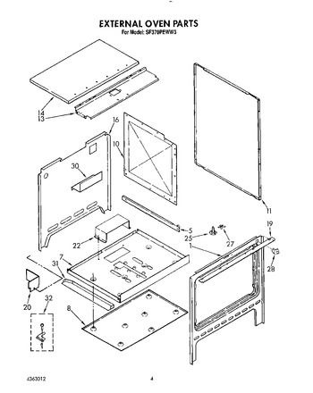 Diagram for SF370PEWW3