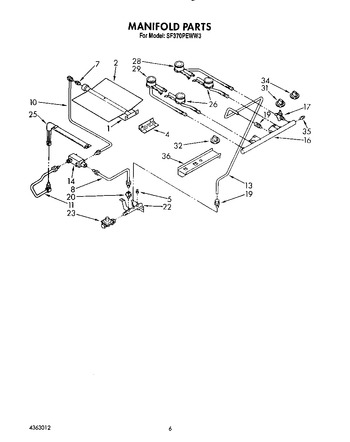 Diagram for SF370PEWW3