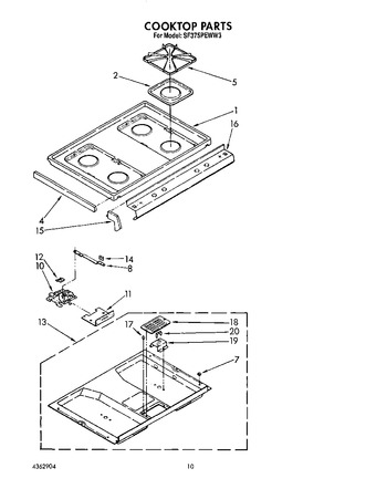 Diagram for SF375PEWW3