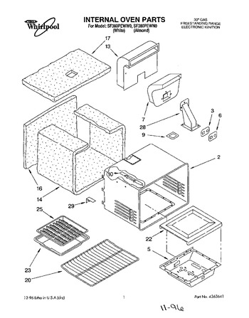 Diagram for SF380PEWW0