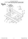 Diagram for 01 - Cooktop, Literature