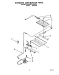 Diagram for 04 - Broiler & Oven Burner