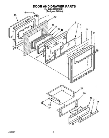 Diagram for SF387PEYQ1