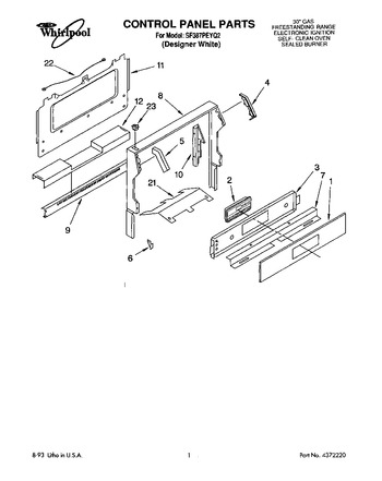 Diagram for SF387PEYQ2