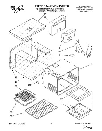 Diagram for SF388PEWZ0