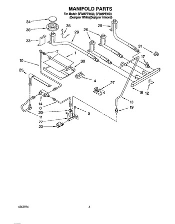 Diagram for SF388PEWZ0