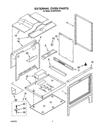 Diagram for SF395PEWN2