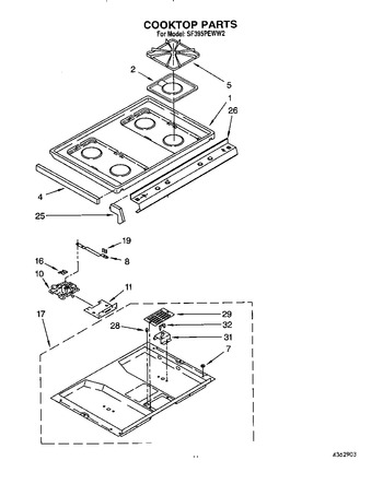 Diagram for SF395PEWN2