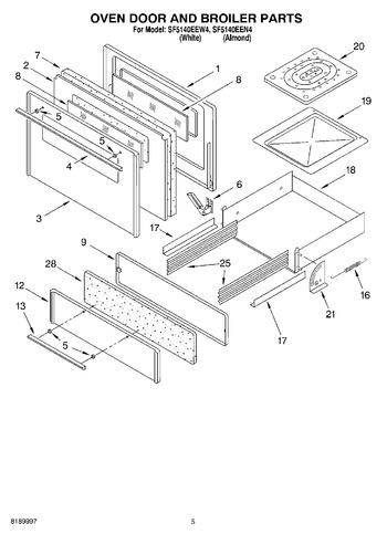 Diagram for SF5140EEW4