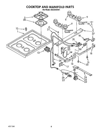 Diagram for SGC355XW1