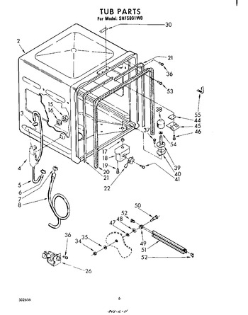 Diagram for SHF5801W0