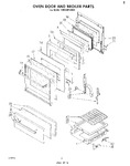 Diagram for 04 - Oven Door And Broiler