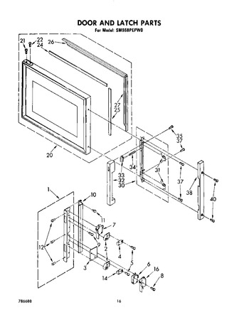 Diagram for SM958PEPW0