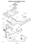 Diagram for 06 - Cooktop And Manifold