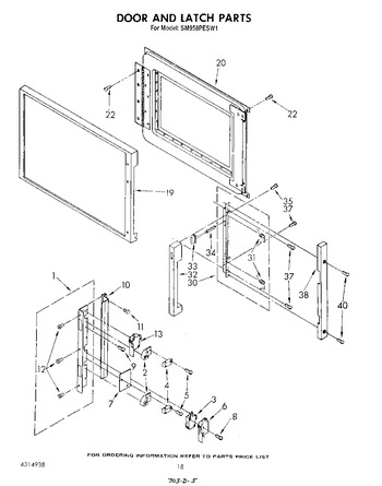 Diagram for SM958PESW1