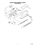 Diagram for 03 - Upper Oven Support