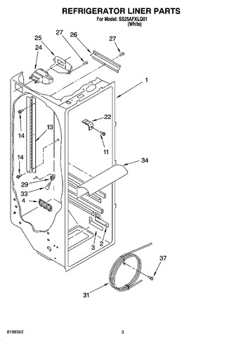 Diagram for SS25AFXLQ01