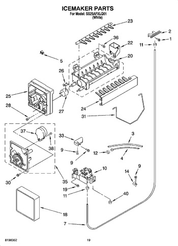 Diagram for SS25AFXLQ01