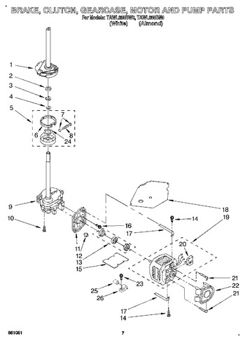 Diagram for TAWL650BW0