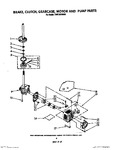 Diagram for 06 - Brake, Clutch, Gearcase, Motor And Pump