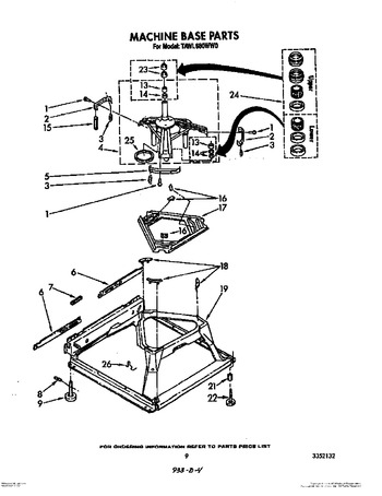 Diagram for TAWL680WG0