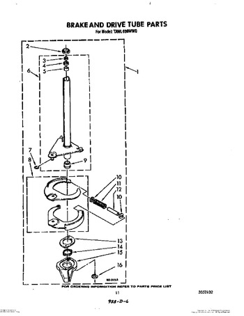 Diagram for TAWL680WG0