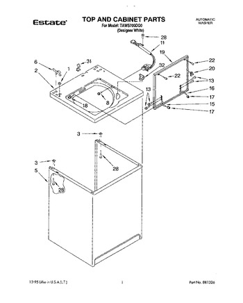 Diagram for TAWS700DQ0