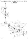 Diagram for 04 - Brake, Clutch, Gearcase, Motor And Pump