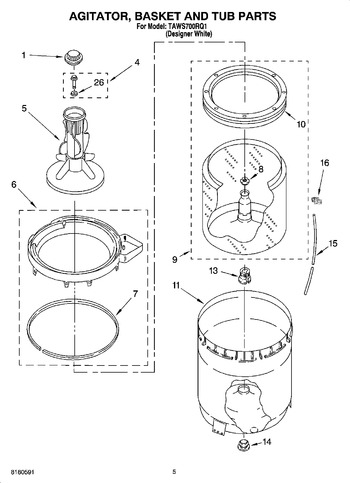 Diagram for TAWS700RQ1