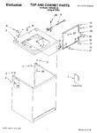 Diagram for 01 - Top And Cabinet, Literature