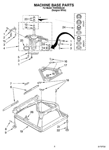 Diagram for TAWX500LQ0