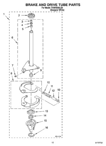 Diagram for TAWX500LQ0