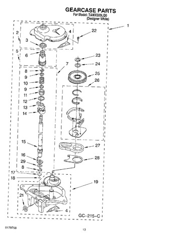 Diagram for TAWX500LQ0