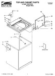 Diagram for 01 - Top And Cabinet Parts