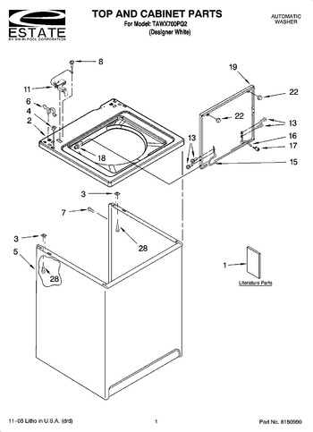 Diagram for TAWX700PQ2