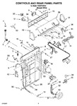 Diagram for 02 - Control And Rear Panel Parts