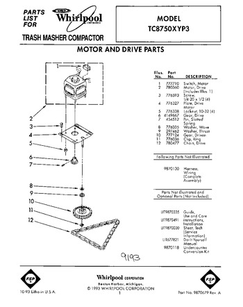 Diagram for TC8750XYP3