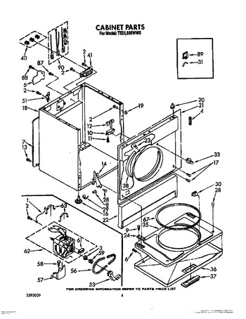 Diagram for TEDL660WN0