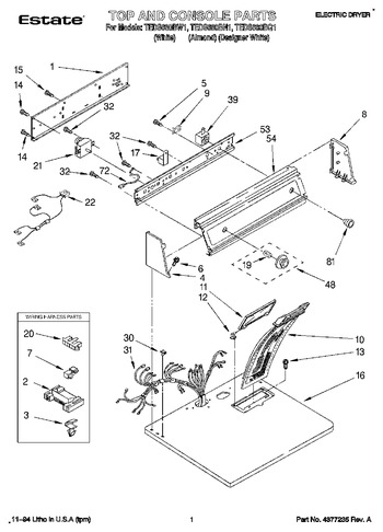 Diagram for TEDS680BQ1