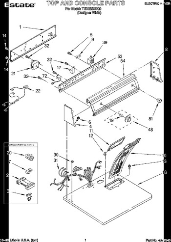 Diagram for TEDS680DQ0