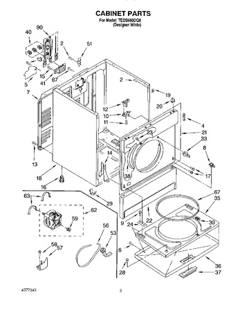 Diagram for TEDS680DQ0