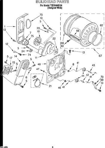 Diagram for TEDS680DQ0