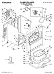 Diagram for 01 - Cabinet Parts