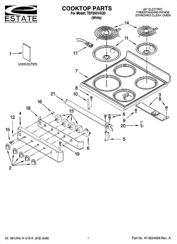 Diagram for TEP200VAQ0