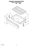 Diagram for 04 - Drawer & Broiler Parts