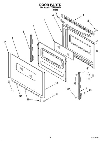 Diagram for TEP325MW0