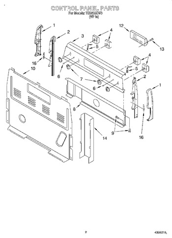 Diagram for TES325EW0