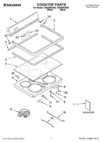 Diagram for TES400PXHQ0