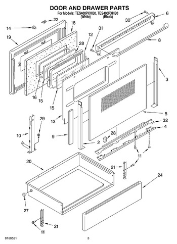 Diagram for TES400PXHQ0